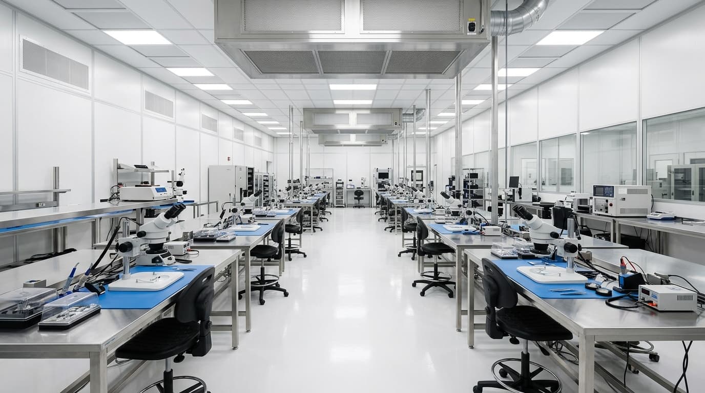 Cleanroom Component Assembly